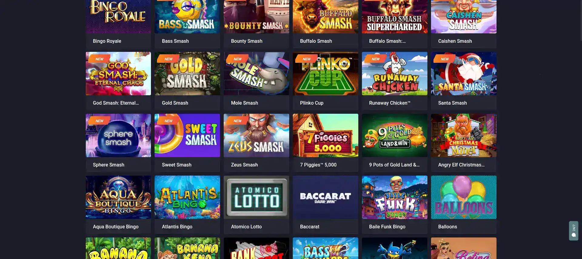 Бонусы и акции в казино Brillx